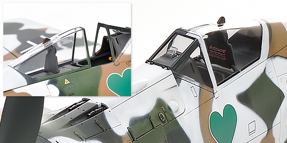 1/32 Fw 190 A-4：コックピット・キャノピー