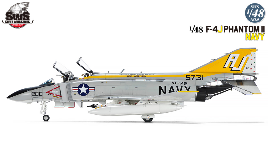 SWS 1/48 scale F-4J PhantomⅡ NAVY | ZOUKEI-MURA